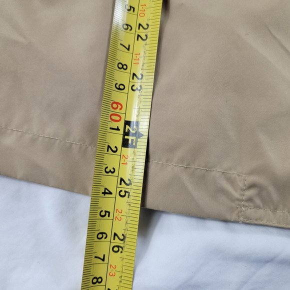 Lauren Ralph Lauren Womens Small Beige Outdoors Coat Jacket Belt Casual Comfort - Picture 10 of 10